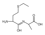 (2S)-2-[[(2S)-2-amino-4-ethylsulfanylbutanoyl]amino]propanoic acid结构式