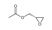 2-Oxiranemethanol,2-acetate, (2S) Structure