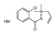 [(2-chlorobenzoyl)amino]-dimethyl-prop-2-enylazanium,bromide Structure