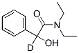 D,L-(N,N-diethyl-2-hydroxy-2-phenylacetamide)结构式