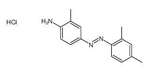 4-[(2,4-xylyl)azo]-o-toluidinium chloride Structure