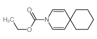 ethyl 9-azaspiro[5.5]undeca-7,10-diene-9-carboxylate结构式