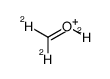 (methylene-d2)oxonium-d Structure