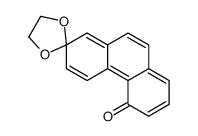 spiro[1,3-dioxolane-2,7'-phenanthrene]-4'-one Structure