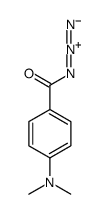 4-(dimethylamino)benzoyl azide Structure