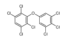 1,2,4,5-tetrachloro-3-(3,4,5-trichlorophenoxy)benzene结构式