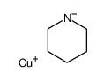 copper piperidide Structure