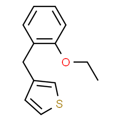 Thiophene, 3-[(2-ethoxyphenyl)methyl]- (9CI)结构式