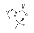 4-Isoxazolecarbonyl chloride, 5-(trifluoromethyl)- (9CI) structure