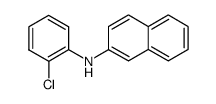 N-(2-chlorophenyl)naphthalen-2-amine Structure