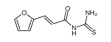 3-(2-furyl)propenoylthiourea Structure