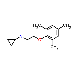 Cyclopropylamine, N-[2-(mesityloxy)ethyl]- (8CI)结构式