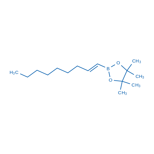 (E)-4,4,5,5-Tetramethyl-2-(non-1-en-1-yl)-1,3,2-dioxaborolane Structure