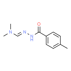 Benzoic acid, 4-methyl-, (2E)-[(dimethylamino)methylene]hydrazide (9CI) Structure