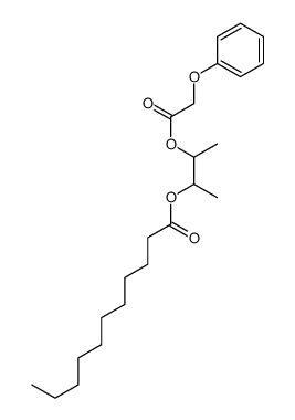 1-Methyl-2-((phenoxyacetyl)oxy)propyl undecanoate Structure