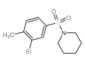 1-(3-bromo-4-methylphenylsulfonyl)piperidine picture