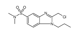 2-(CHLOROMETHYL)-N,N-DIMETHYL-1-PROPYL-1H-BENZIMIDAZOLE-5-SULFONAMIDE图片