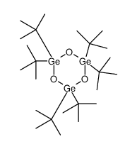 2,2,4,4,6,6-hexatert-butyl-1,3,5,2,4,6-trioxatrigerminane Structure