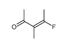 3-Penten-2-one, 4-fluoro-3-methyl-, (Z)- (9CI) Structure