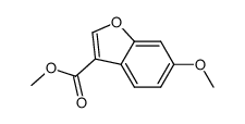 methyl 6-methoxybenzofuran-3-carboxylate Structure