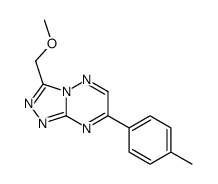 3-(methoxymethyl)-7-(4-methylphenyl)-[1,2,4]triazolo[4,3-b][1,2,4]triazine Structure