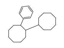 1-cyclooctyl-2-phenylcyclooctane Structure