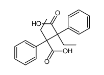 2,3-diethyl-2,3-diphenylbutanedioic acid Structure