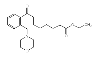 ETHYL 8-[2-(MORPHOLINOMETHYL)PHENYL]-8-OXOOCTANOATE picture