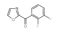 2-(2,3-DIFLUOROBENZOYL)OXAZOLE structure