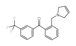 2-(3-PYRROLINOMETHYL)-3'-TRIFLUOROMETHYLBENZOPHENONE图片