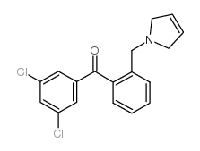 3,5-DICHLORO-2'-(3-PYRROLINOMETHYL) BENZOPHENONE图片