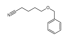 5-phenylmethoxypentanenitrile Structure