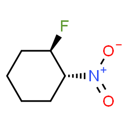 Cyclohexane, 1-fluoro-2-nitro-, trans- (9CI) structure