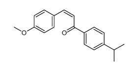 4'-isopropyl-4-methoxychalcone结构式