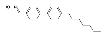 4'-heptyl-[1,1'-biphenyl]-4-carbaldehyde oxime Structure