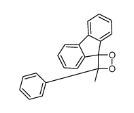 4-methyl-4-phenylspiro[dioxetane-3,9'-fluorene] Structure