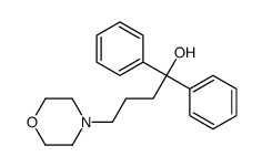 4-morpholin-4-yl-1,1-diphenylbutan-1-ol Structure