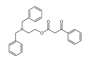 2-(Dibenzylamino)ethyl benzoylacetate结构式