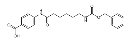 4-(6-Benzyloxycarbonylamino-hexanoylamino)-benzoic acid Structure