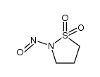 N-nitrosopropanesultam Structure