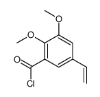 5-ethenyl-2,3-dimethoxybenzoyl chloride Structure