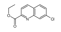 ethyl 7-chloroquinoline-2-carboxylate Structure