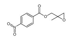 (2S)-(+)-2-甲基-4-硝基苯甲酸缩水甘油酯结构式