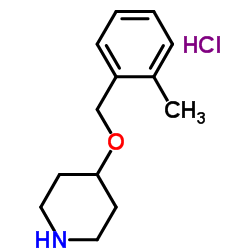 4-[(2-METHYLBENZYL)OXY]PIPERIDINE HYDROCHLORIDE图片