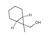 ((1R,6S,7r)-7-methylbicyclo[4.1.0]heptan-7-yl)methanol结构式