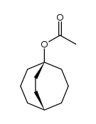 bicyclo[3.3.2]dec-1-yl acetate结构式