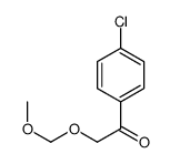 1-(4-chlorophenyl)-2-(methoxymethoxy)ethanone Structure