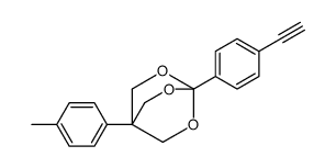 4-(4-ethynylphenyl)-1-(4-methylphenyl)-3,5,8-trioxabicyclo[2.2.2]octane Structure