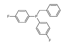 benzylbis(4-fluorophenyl)phosphane结构式