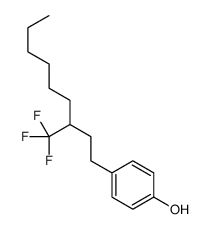 4-[3-(trifluoromethyl)nonyl]phenol Structure